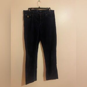 Ralph Lauren Dark Blue Straight Leg corduroy